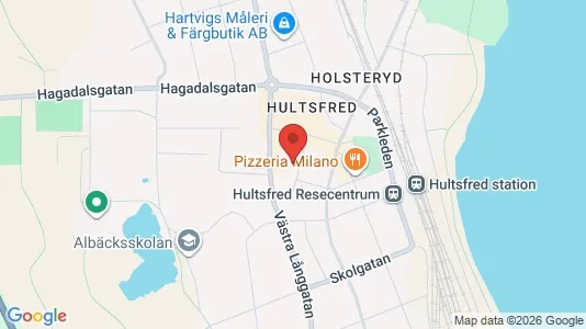 Lägenheter att hyra i Hultsfred - kort over placeringen