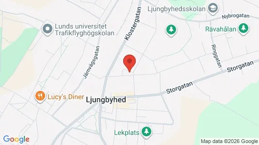 Lägenheter att hyra i Klippan - Bild från Google Street View