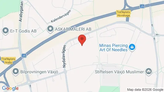 Lägenheter att hyra i Växjö - Bild från Google Street View