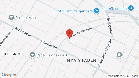 Lägenheter att hyra i Lidköping - Bild från Google Street View