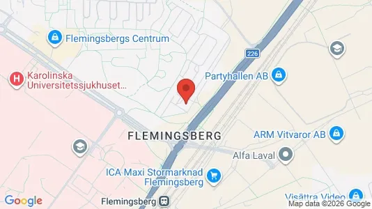 Lägenheter att hyra i Huddinge - Bild från Google Street View