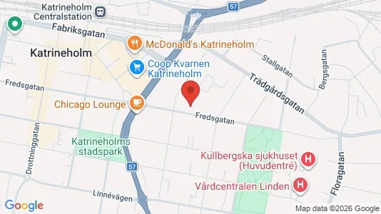 Lägenheter att hyra i Katrineholm - Bild från Google Street View