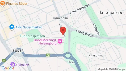 Lägenheter att hyra i Helsingborg - Bild från Google Street View