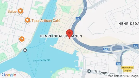 Lägenheter att hyra i Hammarbyhamnen - Bild från Google Street View