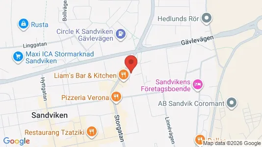 Lägenheter att hyra i Sandviken - Bild från Google Street View