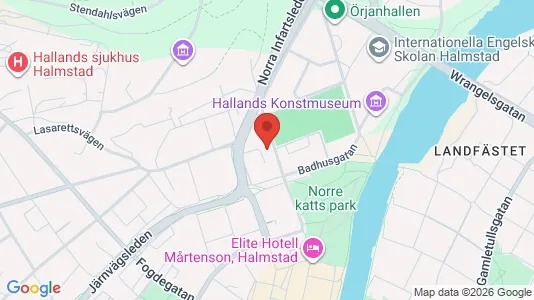Lägenheter att hyra i Halmstad - Bild från Google Street View