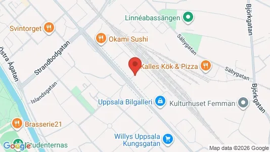 Lägenheter att hyra i Uppsala - Bild från Google Street View