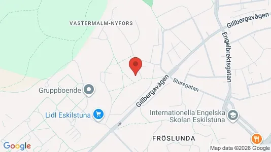 Lägenheter att hyra i Eskilstuna - kort over placeringen