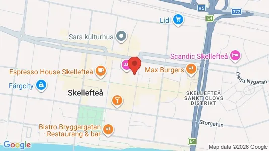 Lägenheter att hyra i Skellefteå - Bild från Google Street View