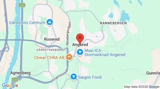 Rum att hyra i Angered - Bild från Google Street View