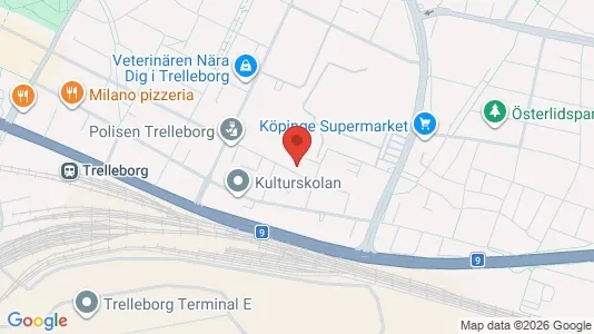 Lägenheter att hyra i Trelleborg - Bild från Google Street View