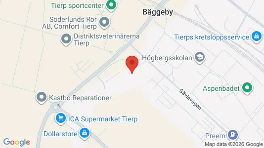 Lägenheter att hyra i Tierp - Bild från Google Street View