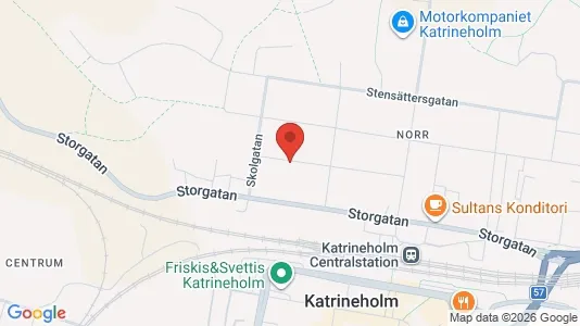 Lägenheter att hyra i Katrineholm - Bild från Google Street View