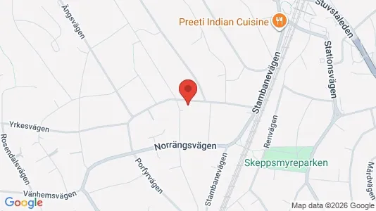 Lägenheter att hyra i Huddinge - Bild från Google Street View