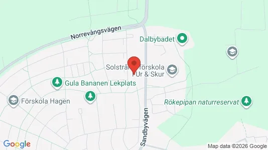 Rum att hyra i Lund - kort over placeringen