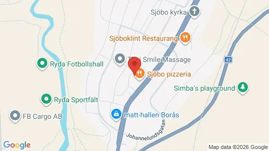 Lägenheter att hyra i Borås - kort over placeringen