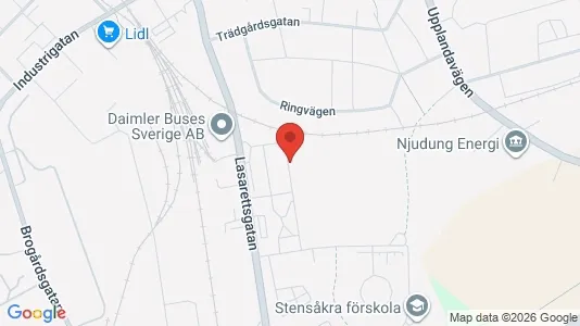 Lägenheter att hyra i Vetlanda - kort over placeringen