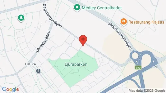 Lägenheter att hyra i Norrköping - kort over placeringen