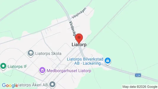 Lägenheter att hyra i Älmhult - kort over placeringen