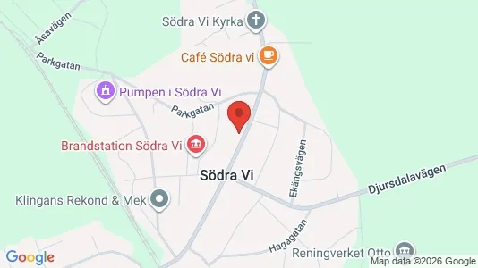 Lägenheter att hyra i Vimmerby - kort over placeringen