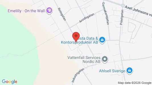 Lägenheter att hyra i Avesta - kort over placeringen