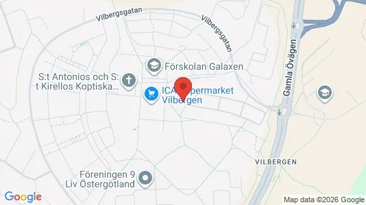 Lägenheter att hyra i Norrköping - kort over placeringen