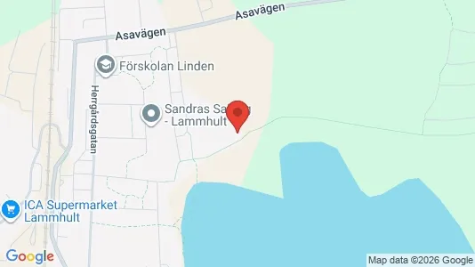 Lägenheter att hyra i Växjö - kort over placeringen