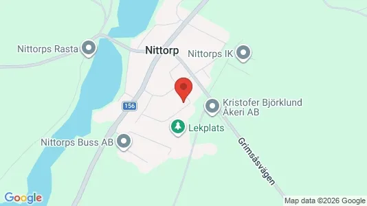 Lägenheter att hyra i Tranemo - kort over placeringen