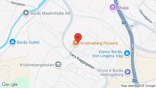 Lägenheter att hyra i Borås - kort over placeringen
