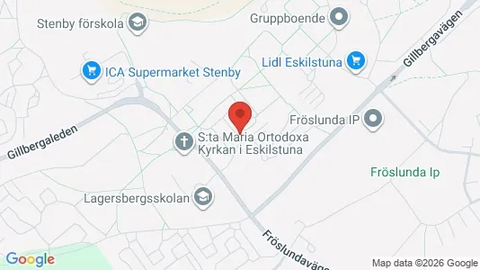 Lägenheter att hyra i Eskilstuna - kort over placeringen