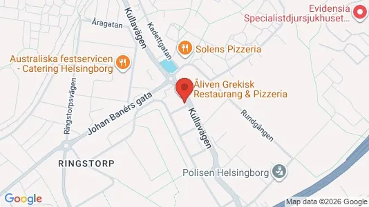 Lägenheter att hyra i Helsingborg - kort over placeringen