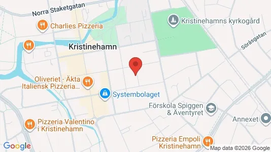 Lägenheter att hyra i Kristinehamn - kort over placeringen