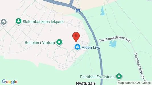 Lägenheter att hyra i Eskilstuna - kort over placeringen