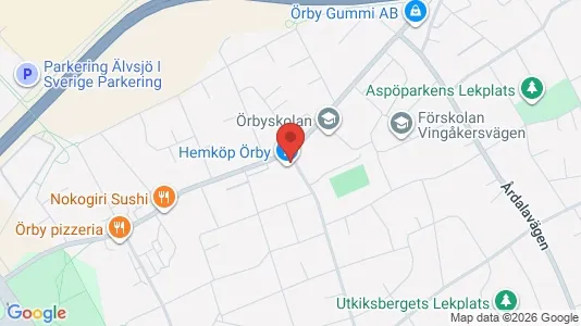 Lägenheter att hyra i Söderort - kort over placeringen