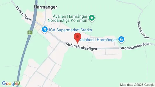 Lägenheter att hyra i Nordanstig - kort over placeringen