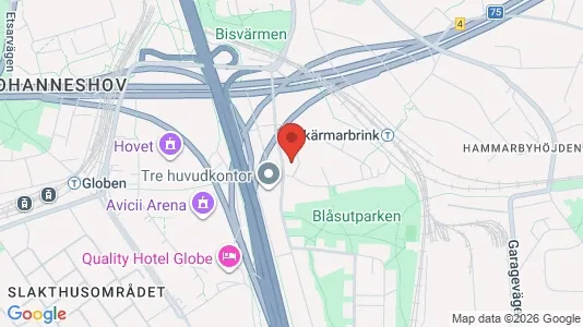 Lägenheter att hyra i Söderort - kort over placeringen