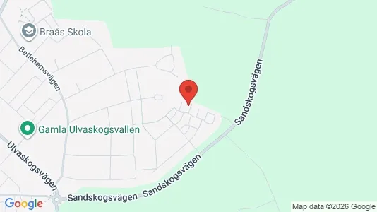 Lägenheter att hyra i Växjö - kort over placeringen