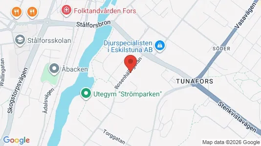 Lägenheter att hyra i Eskilstuna - kort over placeringen