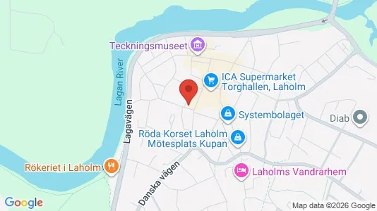 Lägenheter att hyra i Laholm - Bild från Google Street View