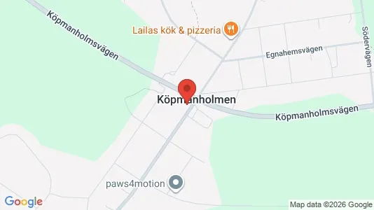 Lägenheter att hyra i Örnsköldsvik - kort over placeringen