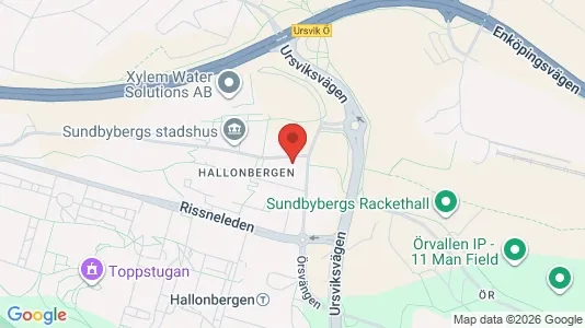 Lägenheter att hyra i Sundbyberg - kort over placeringen