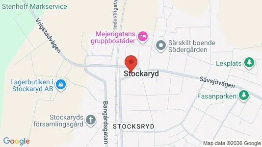 Lägenheter att hyra i Sävsjö - kort over placeringen