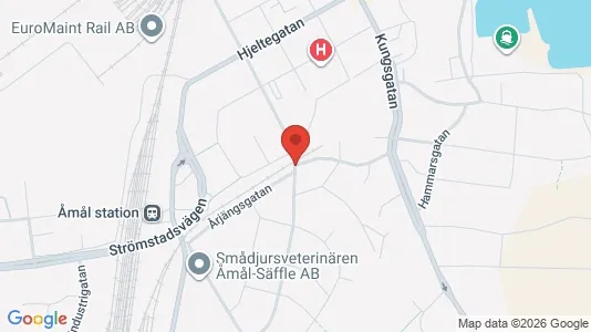 Lägenheter att hyra i Åmål - Bild från Google Street View