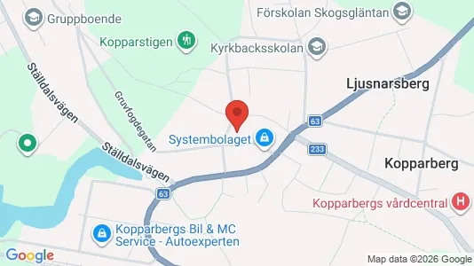 Lägenheter att hyra i Ljusnarsberg - Bild från Google Street View