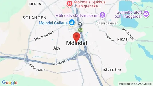 Lägenheter att hyra i Mölndal - Bild från Google Street View