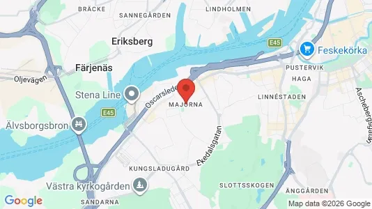 Lägenheter att hyra i Majorna-Linné - Bild från Google Street View