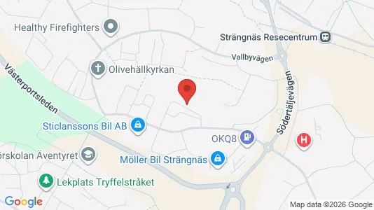Lägenheter att hyra i Strängnäs - Bild från Google Street View
