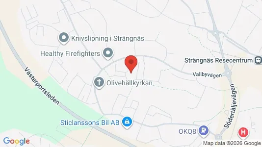Lägenheter att hyra i Strängnäs - Bild från Google Street View