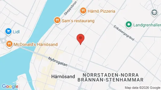 Lägenheter att hyra i Härnösand - Bild från Google Street View