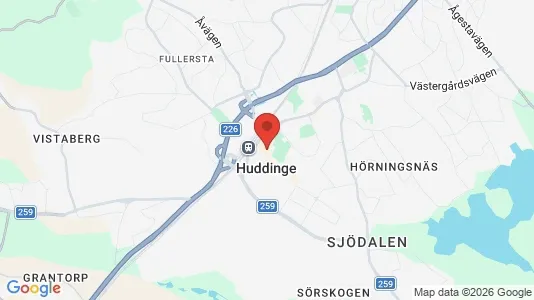 Rum att hyra i Huddinge - Bild från Google Street View